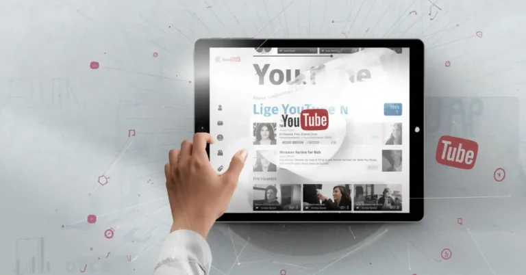 YouTube Video Downloader for iPad interface on Apple tablet screen